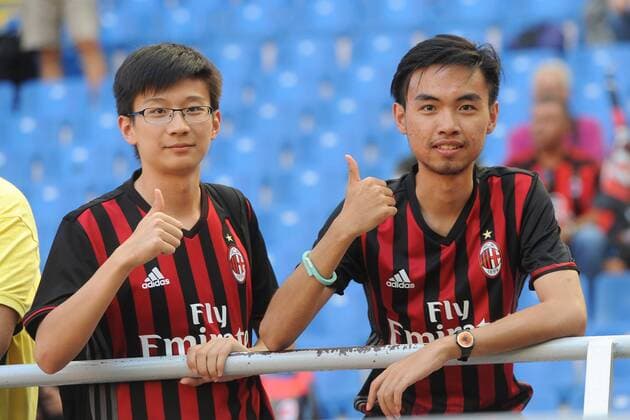 TIFOSI MILAN CAMPIONATO SERIE A 2016-2017 AC MAILAND - FC TURIN 3-2 Fußball Italien