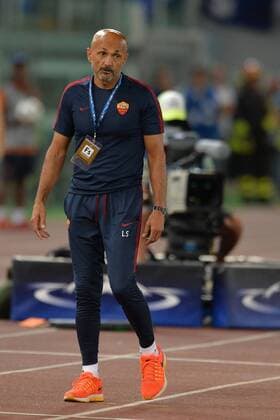 Luciano Spalletti, allenatore della Roma. Qualifikation Champions League, AS Roma - Porto Foto AntoniettaxBaldassarre Insidefoto AntoxBaldassarre