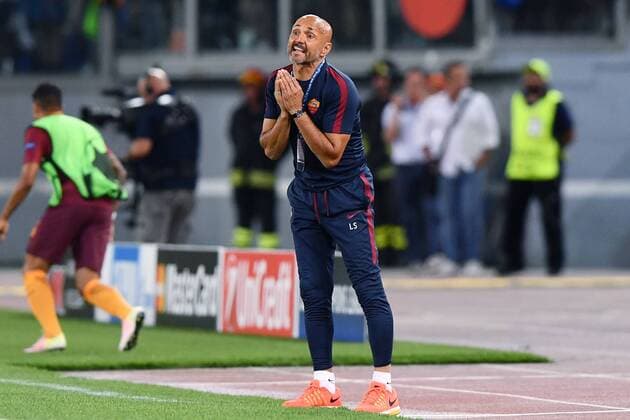 Roma 23 08 2016 - Champions League Roma-Porto foto AntonelloxSammarco Image Luciano Spalletti 