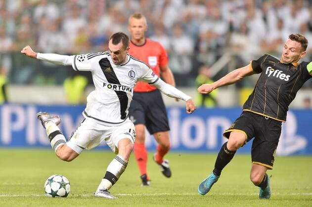 2016.08.23 Warszawa Qualification CL 2016 2017 Legia Warszawa - Dundalk FC - - Michal Kucharczyk Foto LukaszxLaskowski PressFocus 2016.08.23 Warszawa Football UEFA Champions League season 2016 2017 Play-offs second leg Legia Warszawa - Dundalk FC Michal Kucharczyk Credit: LukaszxLaskowski PressFocus NEWSPIX.PL --- Newspix.pl  20160823LUK0169