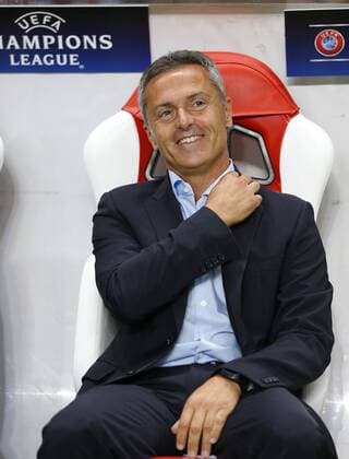 Fran Escriba. Second leg of the Champions League preliminary round between Monaco and Villarreal. In this picture, Fran Escriba. xANGELxRIVEROx 
