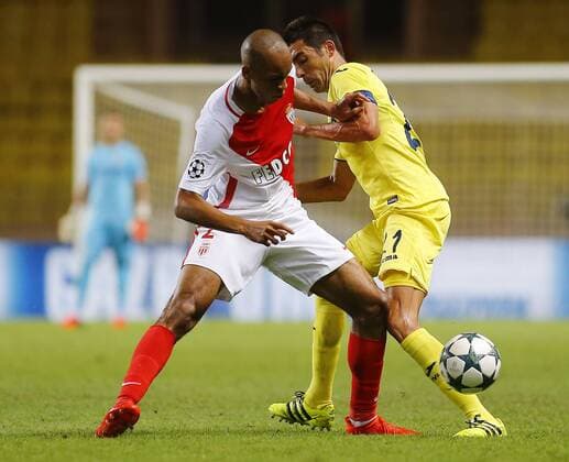 Bruno y Tavares. Second leg of the Champions League preliminary round between Monaco and Villarreal. In this picture, Bruno and Tavares. xAngelxRiverox 