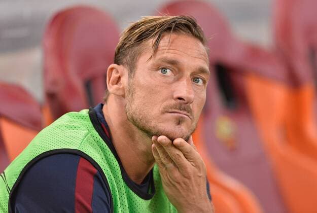 August 23, 2016 - Rome, Italy - Francesco Totti during the champions league football match A.S. Roma vs Porto F.C. at the Olympic Stadium in Rome, on august 23, 2016. AS Roma v Porto - UEFA Champions League  - ZUMAn230