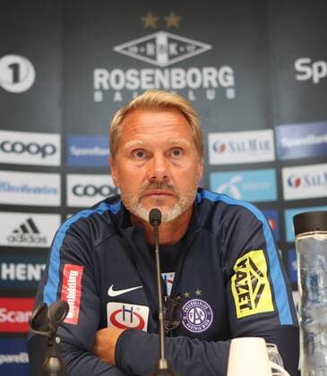 SOCCER - UEFA EL quali, Rosenborg vs A.Wien TRONDHEIM,NORWAY,24.AUG.16 - SOCCER - UEFA Europa League, Play-off qualification, BK Rosenborg Trondheim vs FK Austria Wien, preview, press conference PK Pressekonferenz of A.Wien. Image shows head coach Thorsten Fink (A.Wien). GEPAxpictures xChristianxOrt
