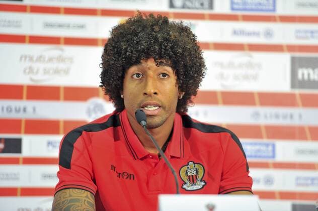 Fußball, OGC Nizza präsentiert Neuzugang Dante Bonfim (OGCNice) FOOTBALL : Conference De Presse Dante - OGC Nice - 24 08 2016 NorbertScanella Panoramic 