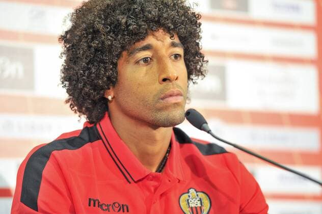 Fußball, OGC Nizza präsentiert Neuzugang Dante Bonfim (OGCNice) FOOTBALL : Conference De Presse Dante - OGC Nice - 24 08 2016 NorbertScanella Panoramic 