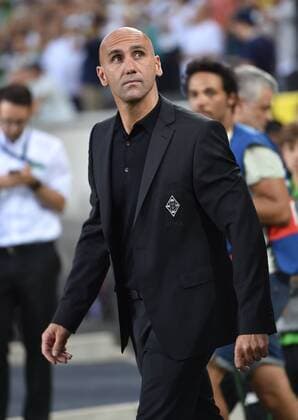 24.08.2016, Fussball, Saison 2016 2017, Champions League Qualifikation, Play-off, Borussia Moenchengladbach - Young Boys Bern 6:1, Trainer Andre Schubert (Borussia Moenchengladbach)