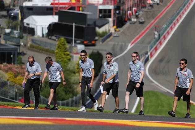 Belgian Grand Prix, Spa Francorchamps 25 - 28 August 2016 25.08.2016 - Esteban Ocon (FRA) Renault Formula One Team Test Driver 