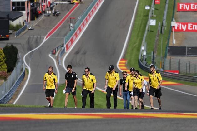Belgian Grand Prix, Spa Francorchamps 25 - 28 August 2016 25.08.2016 - Jolyon Palmer (GBR) Renault F1 Team RS16 