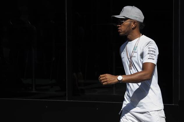 British Lewis Hamilton of Mercedes AMG Petronas F1 Team pictured during a practice session at the Grand Prix F1 of Belgium, in Spa-Francorchamps, Thursday 25 August 2016. The Spa-Francorchamps Formula One Grand Prix takes place this weekend, from August 26 until August 28. NICOLASxLAMBERT  x04918402x