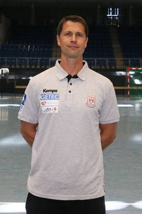 Handball, 1. BL, SC Magdeburg Porträttermin Athletiktrainer Ralf Honza (SC Magdeburg) - Handball Bundesliga Saison 2016-2017 Offizeller Fototermin SC Magdeburg in der GETEC Arena in Magdeburg - Einzelbild,Portrait,Deutschland, Handball, Mann, Maenner,25.08.2016
