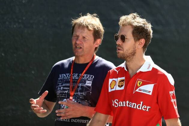 25.08.2016. Spa-Francorchamps, Belgium. Formula 1 Grand Prix of Belgiu, Driver arrival and press conference PK Pressekonferenz Scuderia Ferrari - Sebastian Vettel xLeannexBoonx  ActionPlus11780080