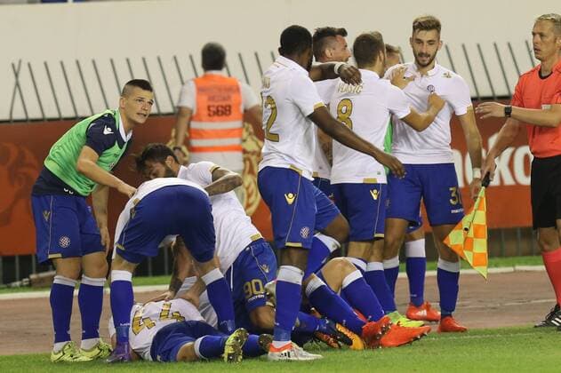 Hajduk vs Maccabi - Split, Croatia 25.08.2016., Split, Croatia - Europa League, play-off round, Hajduk Split - Maccabi Tel Aviv. Marko Cosic.  IvoxCagalj PIXSELL