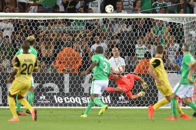 Jessy Moulin (saint etienne) - Fussball, Europa League Quali, AS Saint Etienne vs. Beitar Jerusalem - 25 08 2016 FredericChambert Panoramic 