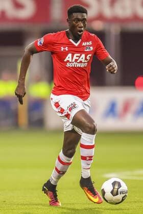 Derrick Luckassen of AZ Alkmaarduring the Europa League match between AZ and FK Vojvodina on august 25, 2016 at the AFAS Stadium in Alkmaar, the Netherlands AZ v FK Vojvodina Europa League 2016 2017 xVIxGerritxvanxKeulenxIVx 6101711