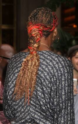 August 25, 2016 - New York, New York, U.S. - A view of the hair style of tennis player VENUS WILLIAMS at the Virtual Tennis Tournament held at Lotte New York Palace. Tennis Players at Virtual Tennis Tournament - ZUMAk03_