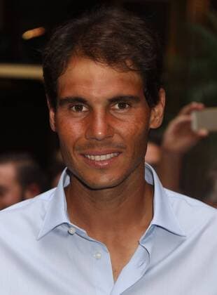 August 25, 2016 - New York, New York, U.S. - Tennis player RAFAEL NADAL attends the Virtual Tennis Tournament held at Lotte New York Palace. Tennis Players at Virtual Tennis Tournament - ZUMAk03_