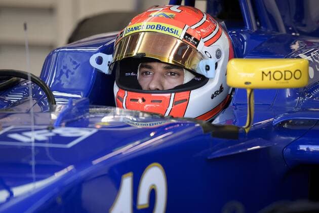 Brazilian Felipe Nasr of Sauber F1 Team pictured during a practice session at the Grand Prix F1 of Belgium, in Spa-Francorchamps, Friday 26 August 2016. The Spa-Francorchamps Formula One Grand Prix takes place this weekend, from August 26 until August 28. NICOLASxLAMBERT  x04919134x