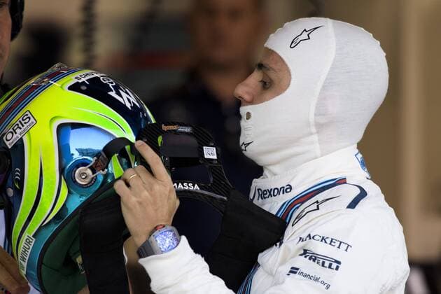 Brazilian Felipe Massa of Williams Martini Racing pictured during a practice session at the Grand Prix F1 of Belgium, in Spa-Francorchamps, Friday 26 August 2016. The Spa-Francorchamps Formula One Grand Prix takes place this weekend, from August 26 until August 28. NICOLASxLAMBERT  x04919119x