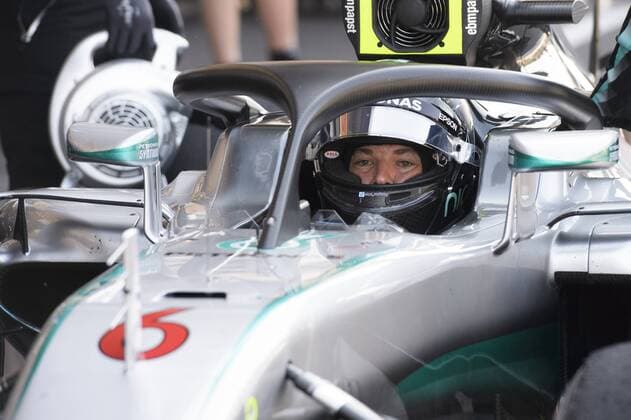 German Nico Rosberg of Mercedes AMG Petronas F1 Team pictured during a practice session at the Grand Prix F1 of Belgium, in Spa-Francorchamps, Friday 26 August 2016. The Spa-Francorchamps Formula One Grand Prix takes place this weekend, from August 26 until August 28. NICOLASxLAMBERT  x04919143x