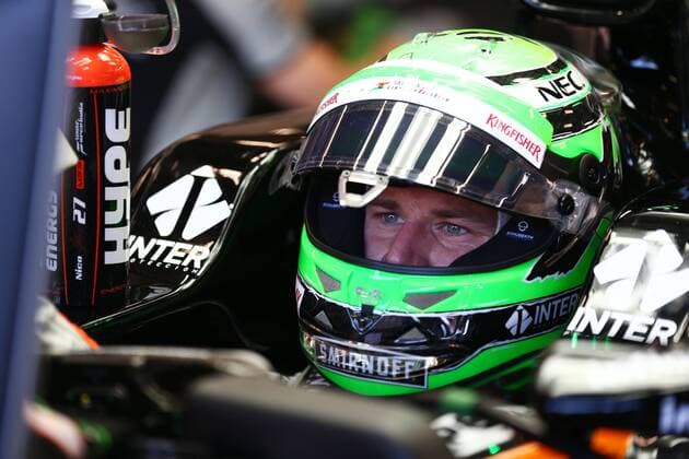 Belgian Grand Prix, Spa Francorchamps 25 - 28 August 2016 Nico Hulkenberg (GER) Sahara Force India F1 VJM09. 26.08.2016. Free Practice 1 