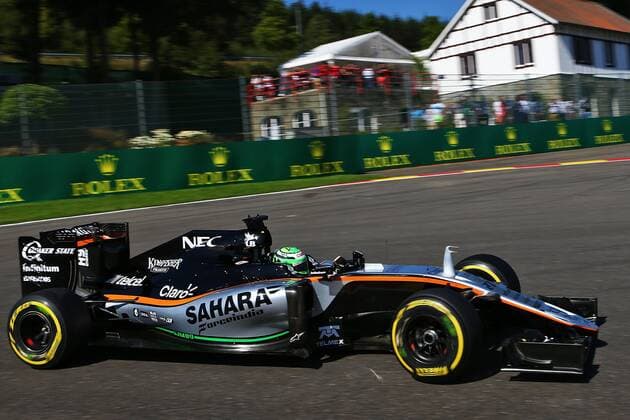 Belgian Grand Prix, Spa Francorchamps 25 - 28 August 2016 Nico Hulkenberg (GER) Sahara Force India F1 VJM09. 26.08.2016. 