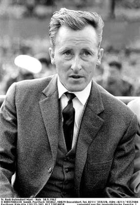 Rudi Gutendorf wird am 30.08.2016 Neunzig Jahre alt. Trainer Rudi Gutendorf , TSV Marl - Huels , 30.09.1962 HM