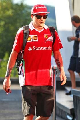 Belgian Grand Prix, Spa Francorchamps 25 - 28 August 2016 Kimi Raikkonen (FIN) Ferrari. 26.08.2016. 