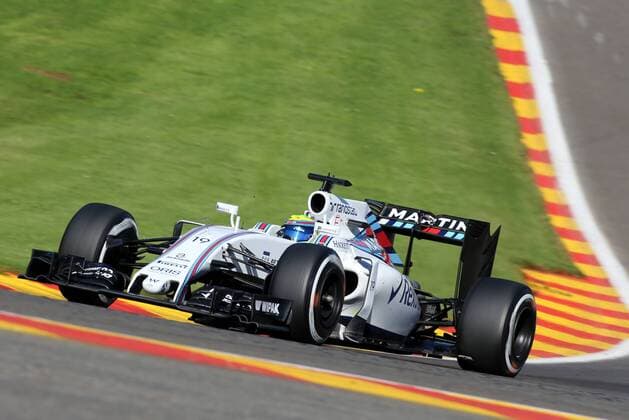 Belgian Grand Prix, Spa Francorchamps 25 - 28 August 2016 26.08.2016 - Free Practice 1, Felipe Massa (BRA) Williams FW38 