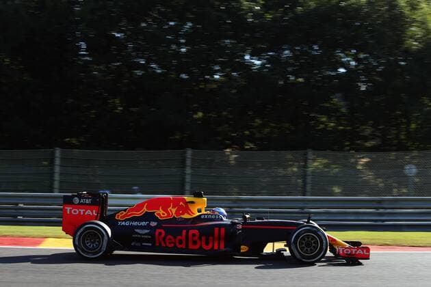 Belgian Grand Prix, Spa Francorchamps 25 - 28 August 2016 26.08.2016 - Free Practice 1, Daniel Ricciardo (AUS) Red Bull Racing RB12 