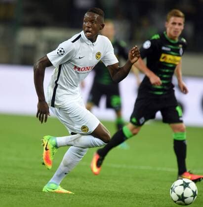 Championsleague Playoff Runde. Borussia Mönchengladbach - Young Boys Bern 24.08.2016. Denis Zakaria (YBB) in Aktion. HM