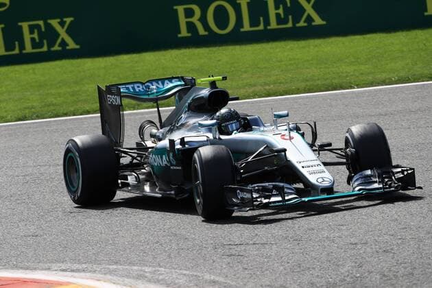 26.08.2016. Spa-Francorchamps, Belgium. F1 Grand Prix of Belgium. free practise day. Mercedes AMG Petronas W07 Hybrid & x2013; Nico Rosberg. xLeannexBoonx  ActionPlus11780288