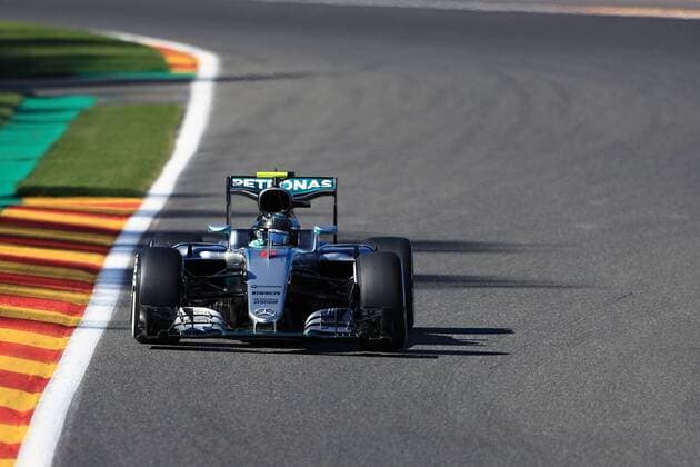 26.08.2016. Spa-Francorchamps, Belgium. F1 Grand Prix of Belgium. free practise day. Mercedes AMG Petronas W07 Hybrid & x2013; Nico Rosberg. xLeannexBoonx  ActionPlus11780282