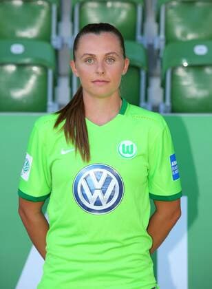 Fußball, 1. BL Damen, VfL Wolfsburg Porträttermin VfL Frauen, Fototermin Wolfsburg, Deutschland. 26.08.2016, FUßBALL - VfL Wolfsburg, Fototermin, 1. Allianz Frauen Bundesliga, Saison 2016 17. Bild zeigt: Noelle Maritz (VfL Wolfsburg) Wolfsburg