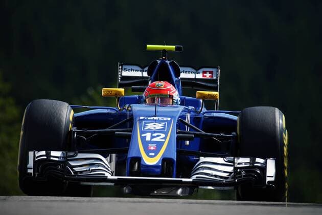 Belgian Grand Prix, Spa Francorchamps 25 - 28 August 2016 Felipe Nasr (BRA) Sauber C35. 26.08.2016. Free Practice 1 