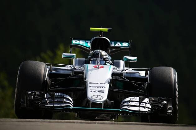 Belgian Grand Prix, Spa Francorchamps 25 - 28 August 2016 Nico Rosberg (GER) Mercedes AMG F1 W07 Hybrid. 26.08.2016. Free Practice 1 
