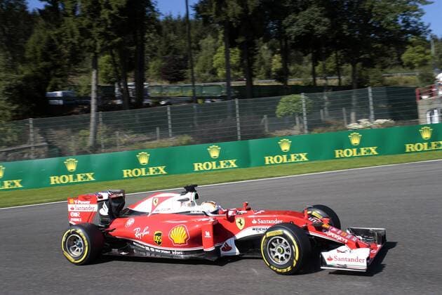 Belgian Grand Prix, Spa Francorchamps 25 - 28 August 2016 26.08.2016 - Free Practice 1, Sebastian Vettel (GER) Scuderia Ferrari SF16-H 