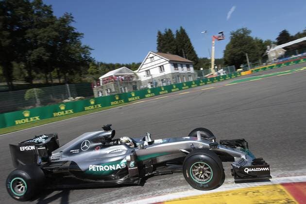 Belgian Grand Prix, Spa Francorchamps 25 - 28 August 2016 26.08.2016 - Free Practice 1, Lewis Hamilton (GBR) Mercedes AMG F1 W07 Hybrid 