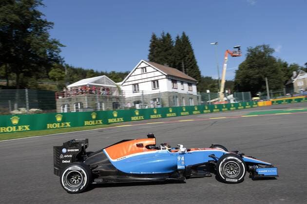 Belgian Grand Prix, Spa Francorchamps 25 - 28 August 2016 26.08.2016 - Free Practice 1, Pascal Wehrlein (GER) Manor Racing MRT05 