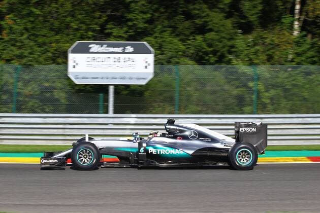 Belgian Grand Prix, Spa Francorchamps 25 - 28 August 2016 26.08.2016 - Free Practice 1, Lewis Hamilton (GBR) Mercedes AMG F1 W07 Hybrid 