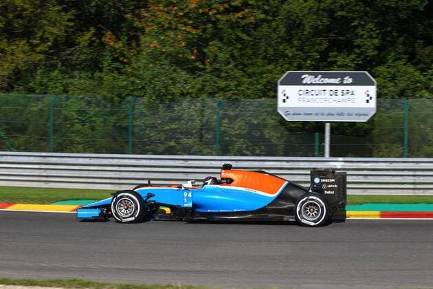 Belgian Grand Prix, Spa Francorchamps 25 - 28 August 2016 26.08.2016 - Free Practice 1, Pascal Wehrlein (GER) Manor Racing MRT05 