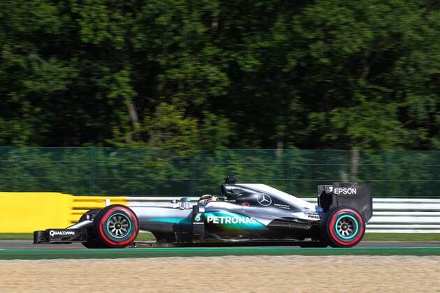 Belgian Grand Prix, Spa Francorchamps 25 - 28 August 2016 26.08.2016 - Free Practice 1, Lewis Hamilton (GBR) Mercedes AMG F1 W07 Hybrid 