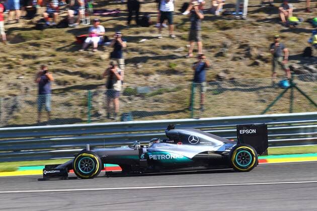 Belgian Grand Prix, Spa Francorchamps 25 - 28 August 2016 26.08.2016 - Free Practice 1, Lewis Hamilton (GBR) Mercedes AMG F1 W07 Hybrid 