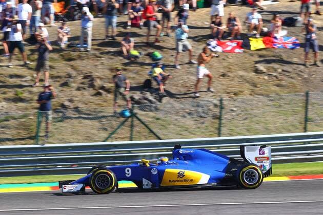 Belgian Grand Prix, Spa Francorchamps 25 - 28 August 2016 26.08.2016 - Free Practice 1, Marcus Ericsson (SUE) Sauber C34 