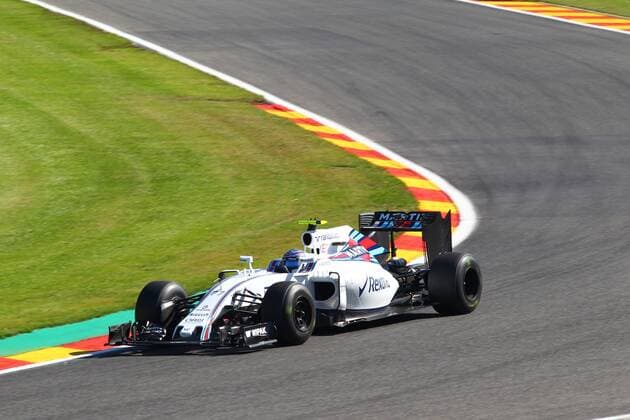 Belgian Grand Prix, Spa Francorchamps 25 - 28 August 2016 26.08.2016 - Free Practice 1, Valtteri Bottas (FIN) Williams FW38 