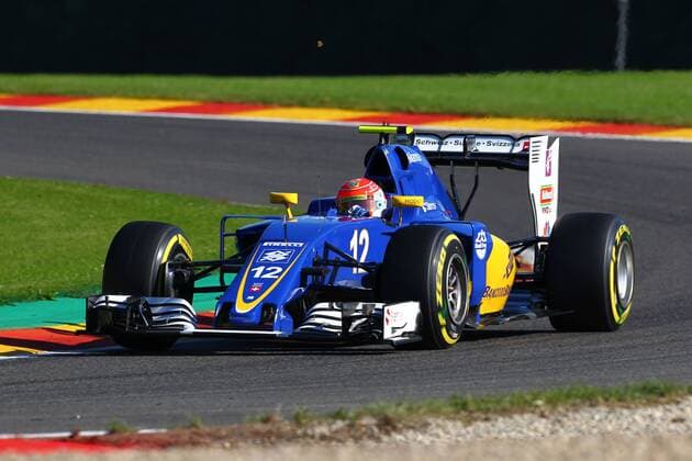 Belgian Grand Prix, Spa Francorchamps 25 - 28 August 2016 26.08.2016 - Free Practice 1, Felipe Nasr (BRA) Sauber C34 
