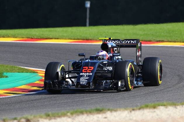 Belgian Grand Prix, Spa Francorchamps 25 - 28 August 2016 26.08.2016 - Free Practice 1, Jenson Button (GBR) McLaren Honda MP4-31 