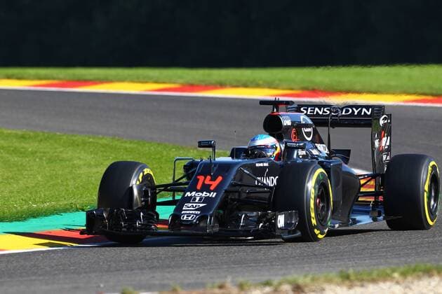 Belgian Grand Prix, Spa Francorchamps 25 - 28 August 2016 26.08.2016 - Free Practice 1, Fernando Alonso (ESP) McLaren Honda MP4-31 
