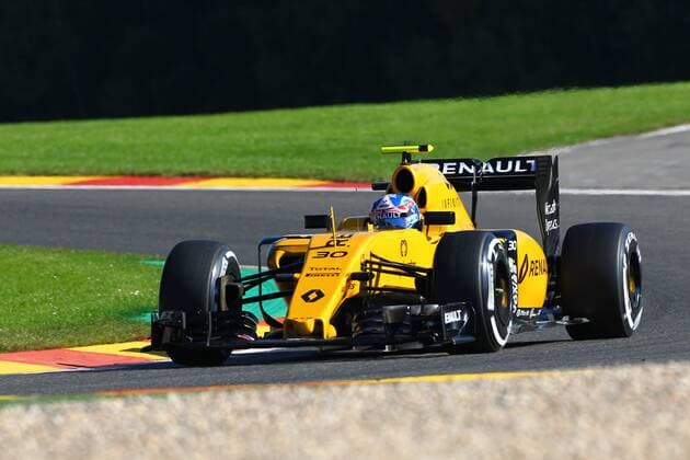 Belgian Grand Prix, Spa Francorchamps 25 - 28 August 2016 26.08.2016 - Free Practice 1, Jolyon Palmer (GBR) Renault F1 Team RS16 