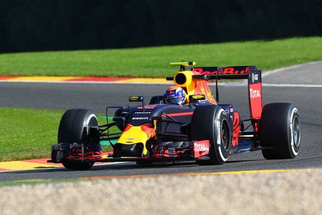 Belgian Grand Prix, Spa Francorchamps 25 - 28 August 2016 26.08.2016 - Free Practice 1, Max Verstappen (NED) Red Bull Racing RB12 